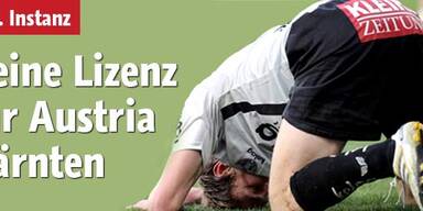 Kärnten bekommt keine Bundesliga-Lizenz