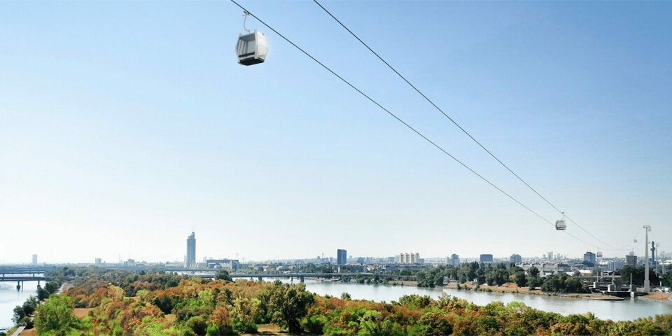 Kahlenberg: Erster Blick auf neue Seilbahn
