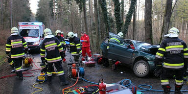 Oststeirer rast in Baum: Schwer verletzt