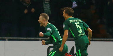 Florian Kainz mit Traumtor f&uuml;r Bremen