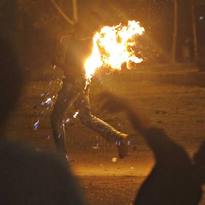 Blutige Unruhen in Kairo