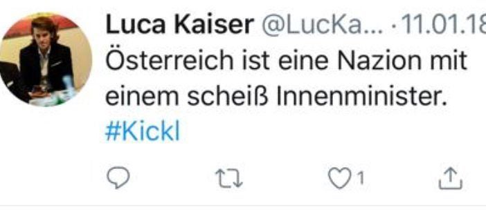 Strache schießt gegen Kaiser-Sohn