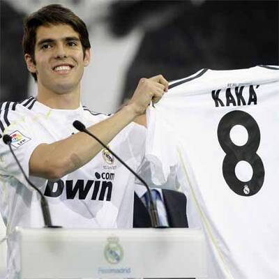 Kaka bei Real Madrid vorgestellt