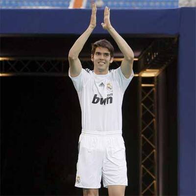 Kaka bei Real Madrid vorgestellt