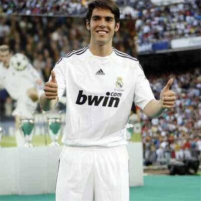 Kaka bei Real Madrid vorgestellt
