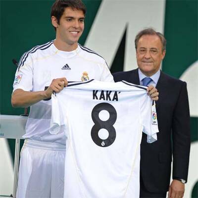 Kaka bei Real Madrid vorgestellt