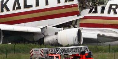Frachtflugzeug beim Start in Brüssel verunglückt