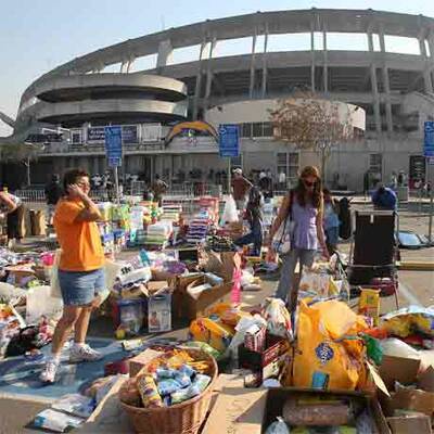 Feuersbrunst in Kalifornien