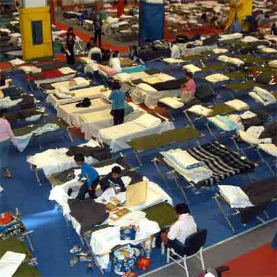 Feuersbrunst in Kalifornien