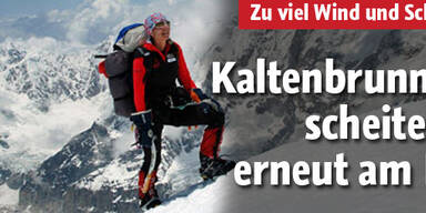 Kaltenbrunner scheitert erneut am K2