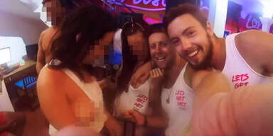 Touris verhaftet: So lief "Porno-Party"