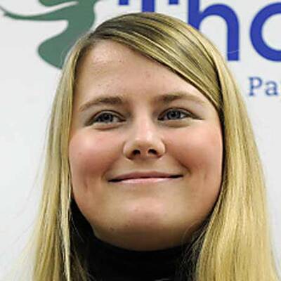 Natascha liest aus ihrere Biographie vor