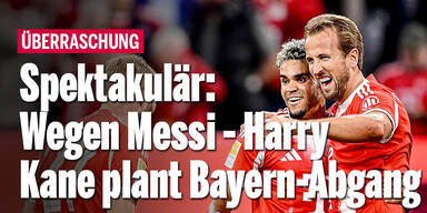 Spektakulär: Wegen Messi - Harry Kane plant Bayern-Abgang