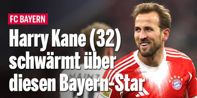 Harry Kane (32) schwärmt über diesen Bayern-Star