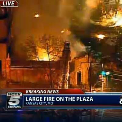 Kansas: Flammenmeer in Einkaufsviertel