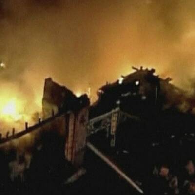 Kansas: Flammenmeer in Einkaufsviertel