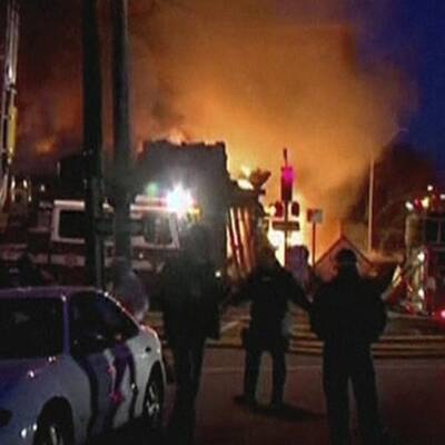 Kansas: Flammenmeer in Einkaufsviertel