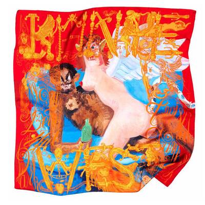 Kanye West - provokante Schals