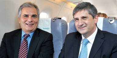 Werner Faymann und Michael Spindelegger