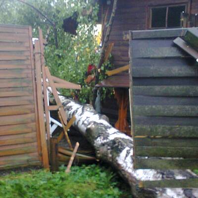 Schwere Gewitter über Österreich 
