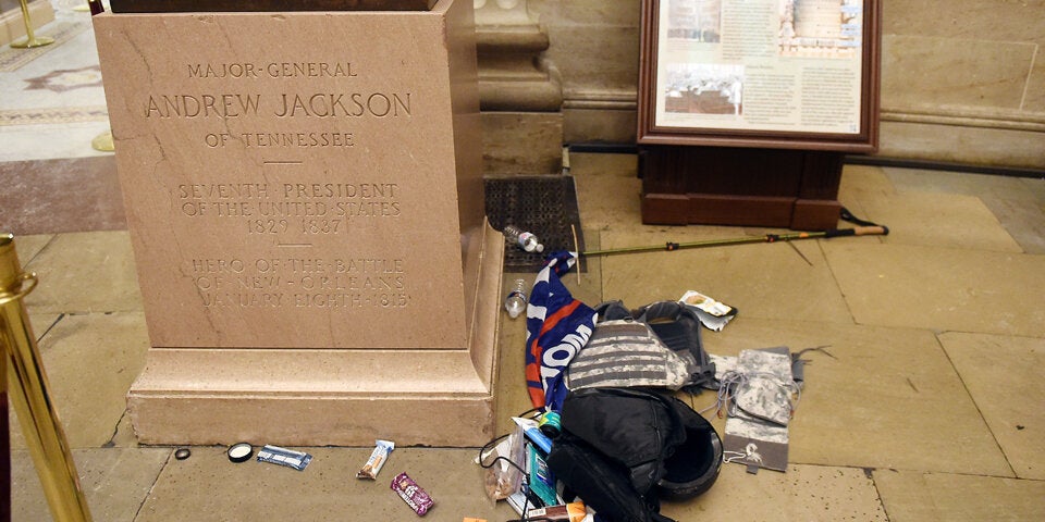 Sturm auf Kapitol: Fotos zeigen Spur der Verwüstung