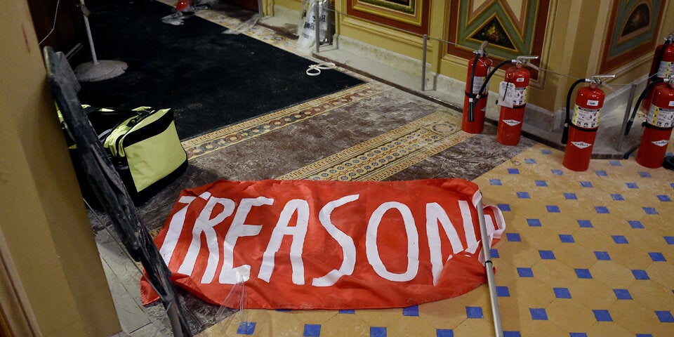 Sturm auf Kapitol: Fotos zeigen Spur der Verwüstung