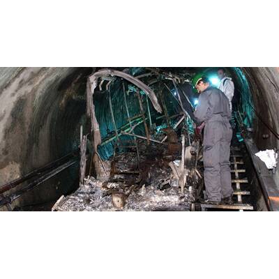 Die Kaprun-Katastrophe in Bildern