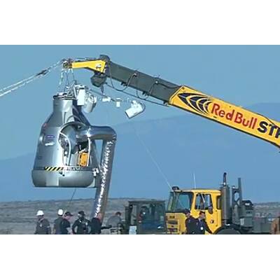 Die Bilder vom Stratos-Jump