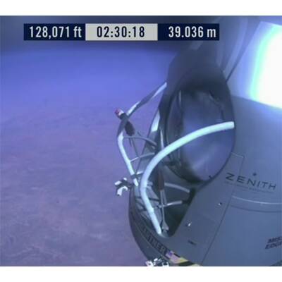 Die Bilder vom Stratos-Jump