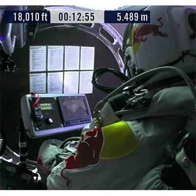 Die Bilder vom Stratos-Jump