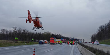 Massenkarambolage in Deutschland