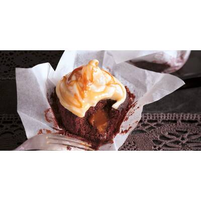 Schokokuchen mit Karamell