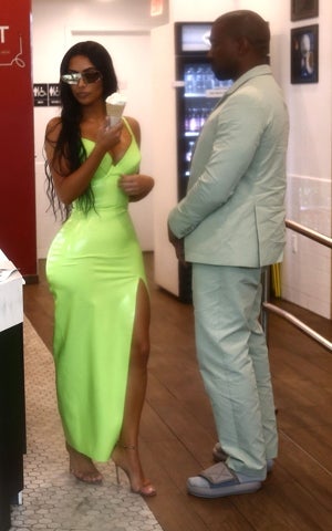 Kanye West Schlapfen