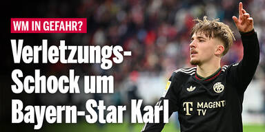 WM in Gefahr! Verletzungs-Schock um Bayern-Star Lennart Karl