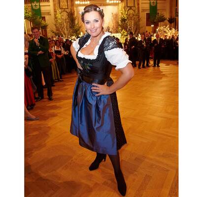 Natalia Ushakova am Jägerball 