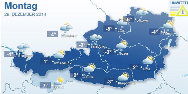 Schnee legt das Land lahm