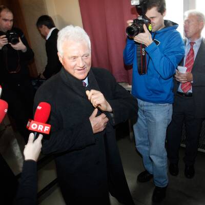 Stronach als Zeuge im Kartnig-Prozess