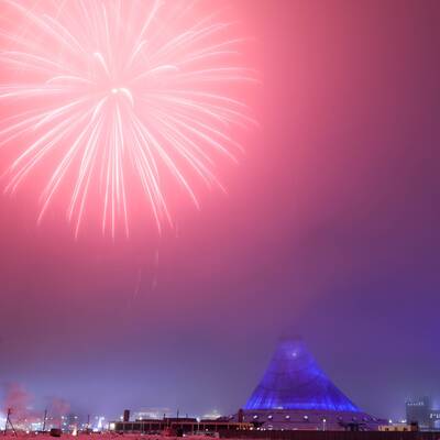 In New York versammelten sich Tausende am Times Square