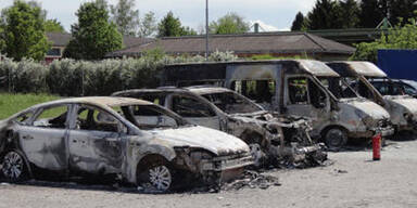 Brandanschlag auf Kaserne Hörsching