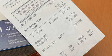 Kunden m&uuml;ssen Rechnung k&uuml;nftig aufbewahren