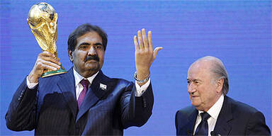 Katar WM Blatter Hamad