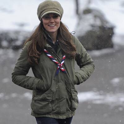 Herzogin Kate als Pfadfinderin