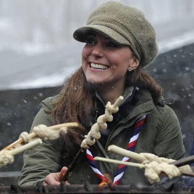 Herzogin Kate als Pfadfinderin