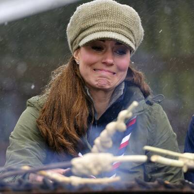 Herzogin Kate als Pfadfinderin