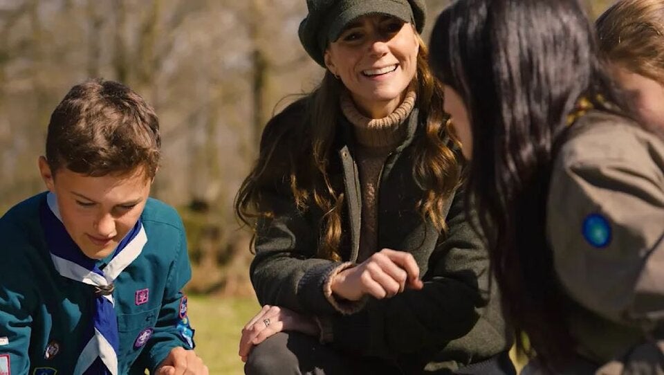 Prinzessin Kate bei den Pfadfindern