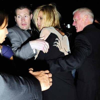 Kate Moss gab sich die Kante