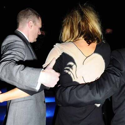 Kate Moss gab sich die Kante