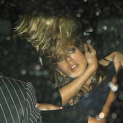 Kate Moss gab sich die Kante