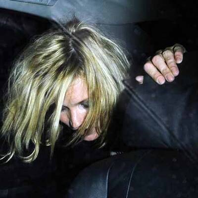 Kate Moss gab sich die Kante