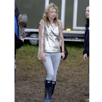 Kate Moss: Nicht ohne meine Hunters 